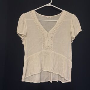 Boutique White Women's Top